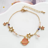 Charm Dream Planet Pendant Bracelets Star Bangle Jewelry