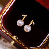 Charm Plated Earrings Mountings for Gemstone Beads
