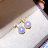 Charm Plated Earrings Mountings for Gemstone Beads