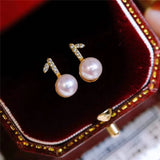 Charm Plated Earrings Mountings for Gemstone Beads