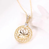 Charm Plated Pendant Mountings Base Findings Settings for Pearls Beads