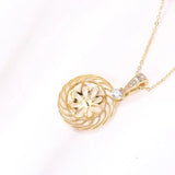 Charm Plated Pendant Mountings Base Findings Settings for Pearls Beads