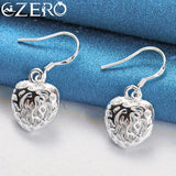 925 Silver Heart Ball Jewelry Set for Women