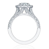 Lab Diamond Finger Ring 925 Sterling Silver Wedding Ring