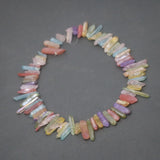 Charm Mix Healing Crystal Quartz Bead Pendant