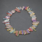 Charm Mix Healing Crystal Quartz Bead Pendant