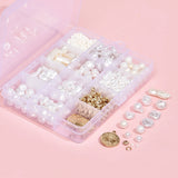 Irregular Pearl Beads with Coin Pendant for DIY Jewelry Kit