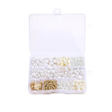 Irregular Pearl Beads with Coin Pendant for DIY Jewelry Kit