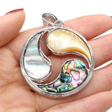 Natural Abalone Shell Pendant for Jewelry Making DIY Necklace