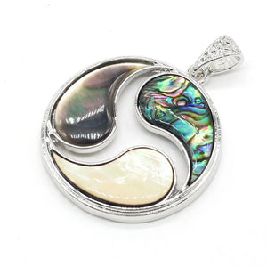 Natural Abalone Shell Pendant for Jewelry Making DIY Necklace