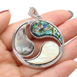 Natural Abalone Shell Pendant for Jewelry Making DIY Necklace