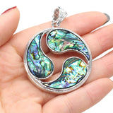 Natural Abalone Shell Pendant for Jewelry Making DIY Necklace