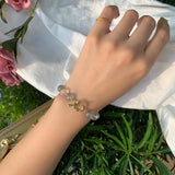 Charm Crystal Beaded Bracelet Delicate Ball Jewelry Accessories