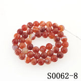Red Agates Jaspers DIY Beads for Necklace Bracelet