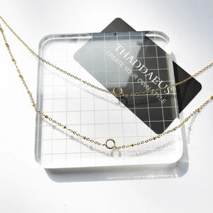 Golden Carriers Charm Necklace Winter Jewelry Europe 925 Sterling Silver