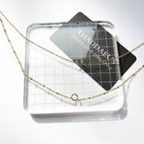 Golden Carriers Charm Necklace Winter Jewelry Europe 925 Sterling Silver