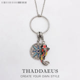 Charm Necklace Koi & Star,2020 Spring Jewelry Europe Bijoux Gift For Women Girls