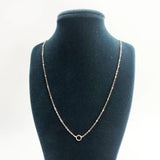 Charm Necklace Rose Round Carrier Summer Jewelry Europe Link Chain