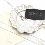 Charm Necklace Star & Lighthouse 925 Sterling Silver Bijoux Gift