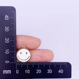 Neon Enamel Smiley Face Pendant Fine Jewelry