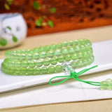 Green Grapes Chalcedony Bracelet Stone Jewelry Bangles