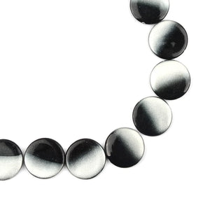 Pattern Printed Stone Beads Round Loose Spacer Shell Beads DIY Jewelry Making