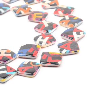 Stone Beads Shell Beads for Jewelry Making 16pcs