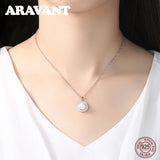 Freshwater Pearl Necklace Pendant Sterling Silver Jewelry