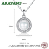 Freshwater Pearl Necklace Pendant Sterling Silver Jewelry