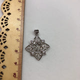 Charm Pendant Base Mountings Findings for Pearls Beads