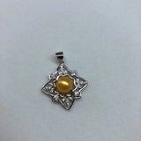 Charm Pendant Base Mountings Findings for Pearls Beads