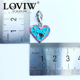 Heart Unicorn Charm Pendant Romantic Gift For Women