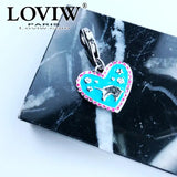 Heart Unicorn Charm Pendant Romantic Gift For Women