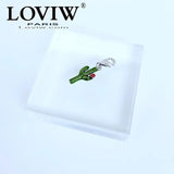 Cactus Flower Charm Pendant for Bracelet