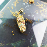 Charm Pendant Feathers Wings 925 Sterling Silver Jewelry Access...