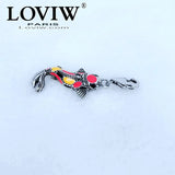 Charm Pendant Koi Fish Spring Jewelry Gift For Women Girls