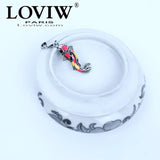 Charm Pendant Koi Fish Spring Jewelry Gift For Women Girls