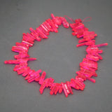 Charm Pink Healing Crystal Quartz Bead Pendant