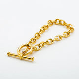 Stainless Steel Plated Chain Bracelets for Daily Adornment