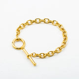 Stainless Steel Plated Chain Bracelets for Daily Adornment
