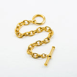 Stainless Steel Plated Chain Bracelets for Daily Adornment