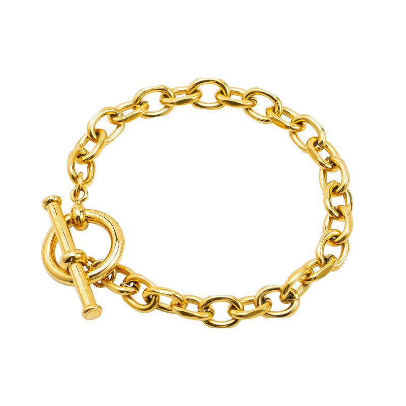 Stainless Steel Plated Chain Bracelets for Daily Adornment
