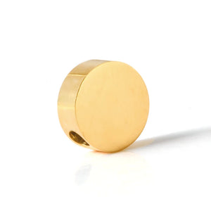 Stainless Steel Charm Spacer Beads for DIY Bracelets