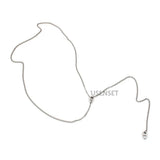 Pig Nose Pendant Necklace Coffee Bean Chain Hip Hop Style Women's Jewelry