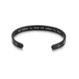 Customize Personalized Name Letters Text Stainless Steel Bracelet