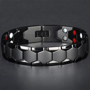 Twisted Magnetic Bracelet Men Gift Therapy Magnets Health Energy Bangle