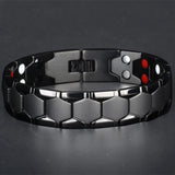 Twisted Magnetic Bracelet Men Gift Therapy Magnets Health Energy Bangle
