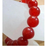 12mm Red Ruby Bracelet