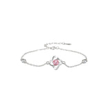 925 Silver Zicorn Hollow Lucky Chain Bracelet - Woman's Jewelry