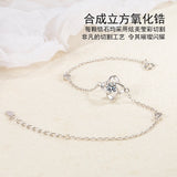 925 Silver Zicorn Hollow Lucky Chain Bracelet - Woman's Jewelry